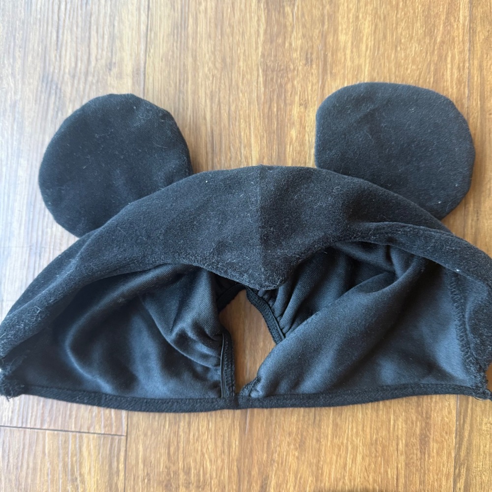 Mickey Mouse Costume Accessories ONLY Toddler Boy 3T Gloves Mitts Hand Hat Ears - Picture 5 of 14